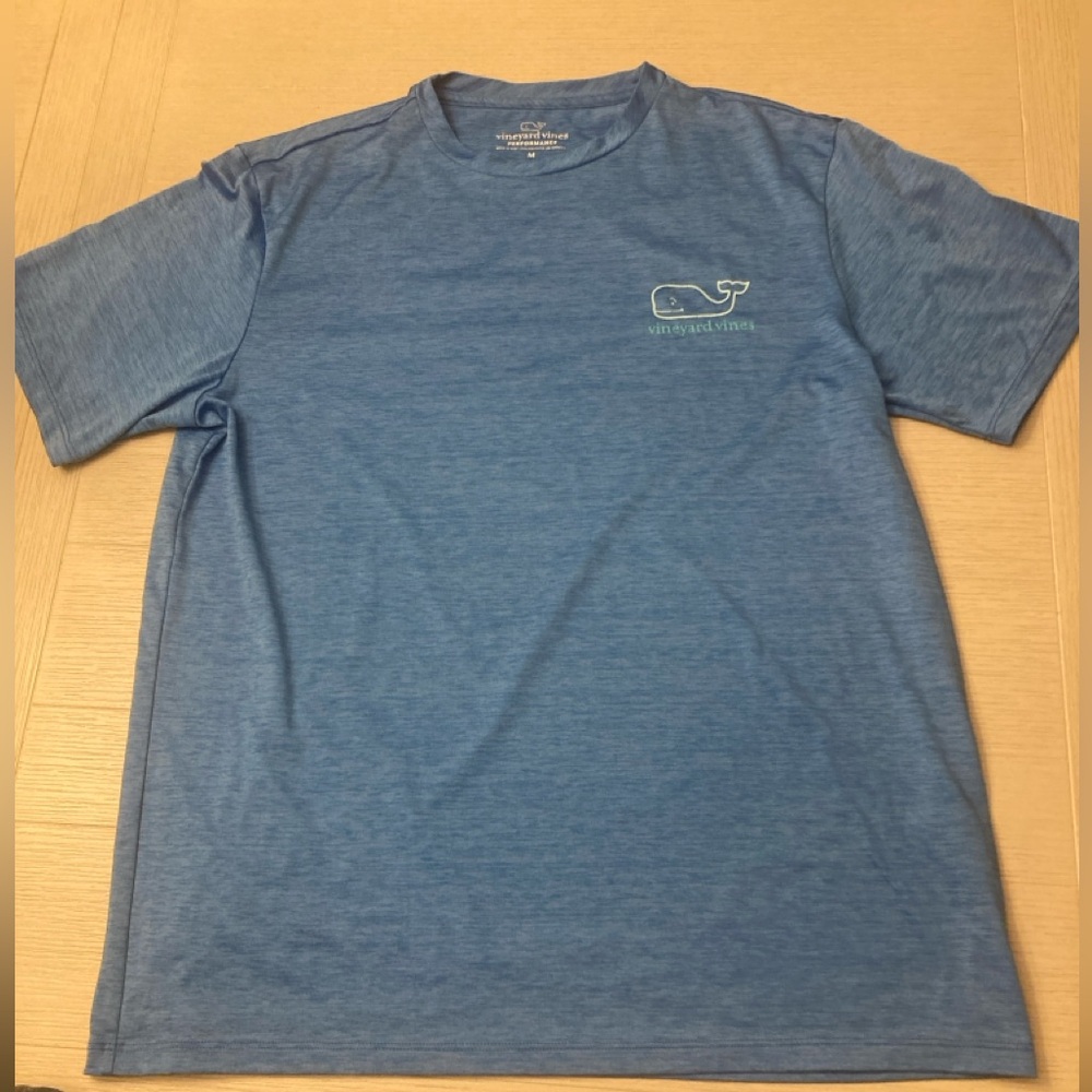 Vineyard Vines Performance Whale Short Sleeve T-Shirt blue Men’s Size Medium